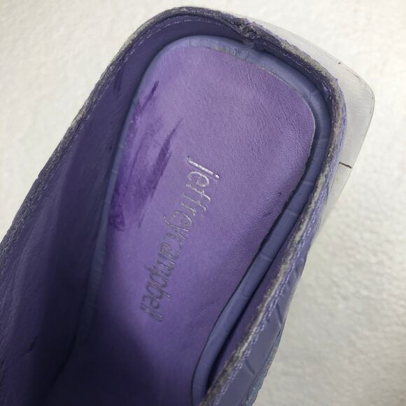 Jeffrey Campbell Shoes Pastel Western Mule Point Square Toe Block Heel 5 - Picture 3 of 16